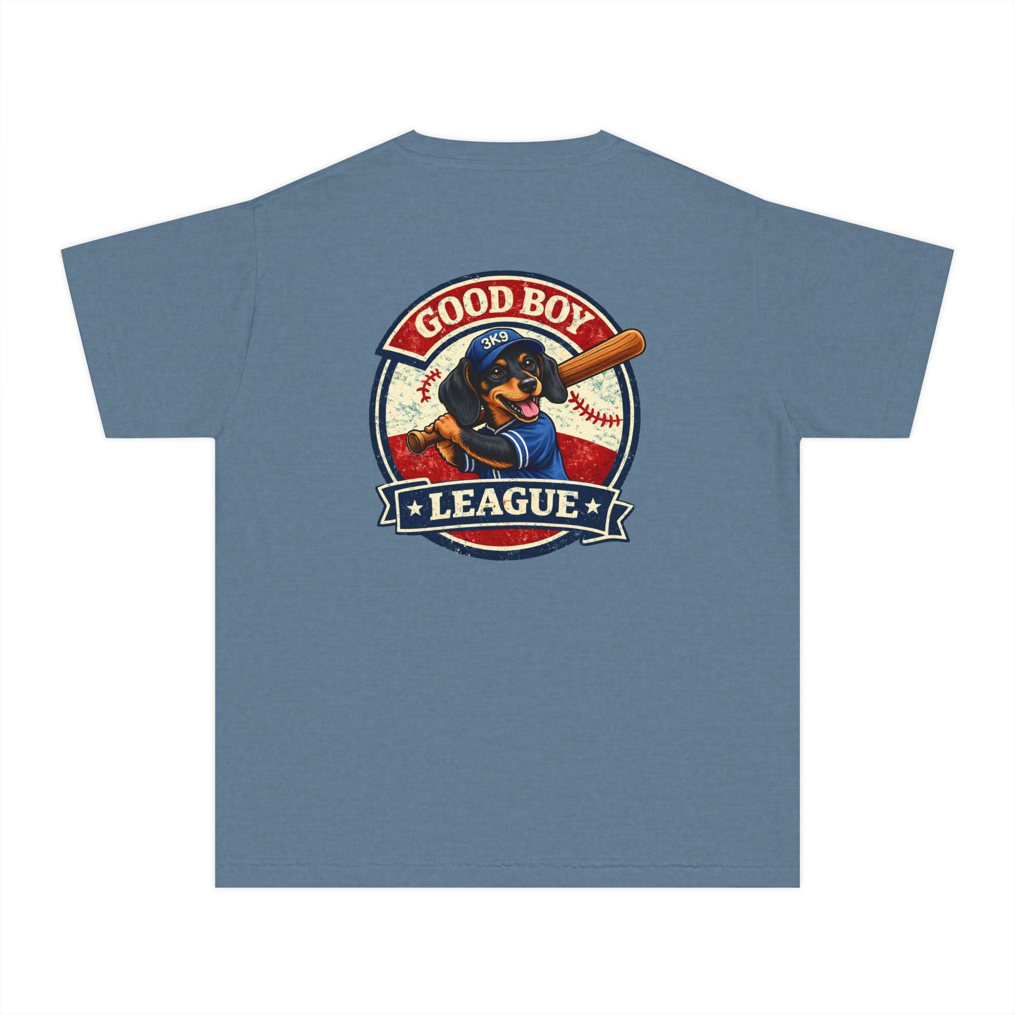 Good Boy League Dachshund Tee - YOUTH