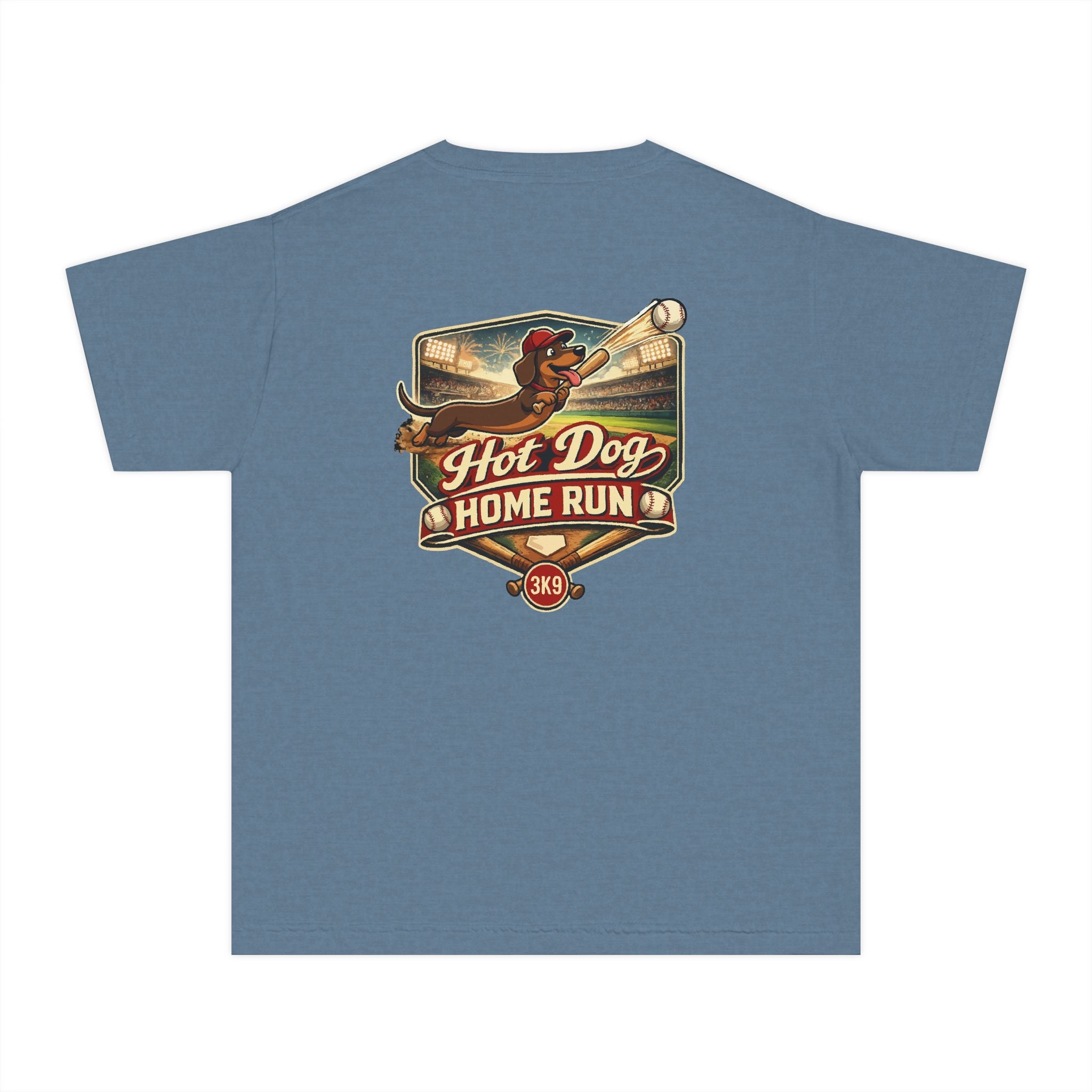 Hot Dog Home Run Tee - YOUTH
