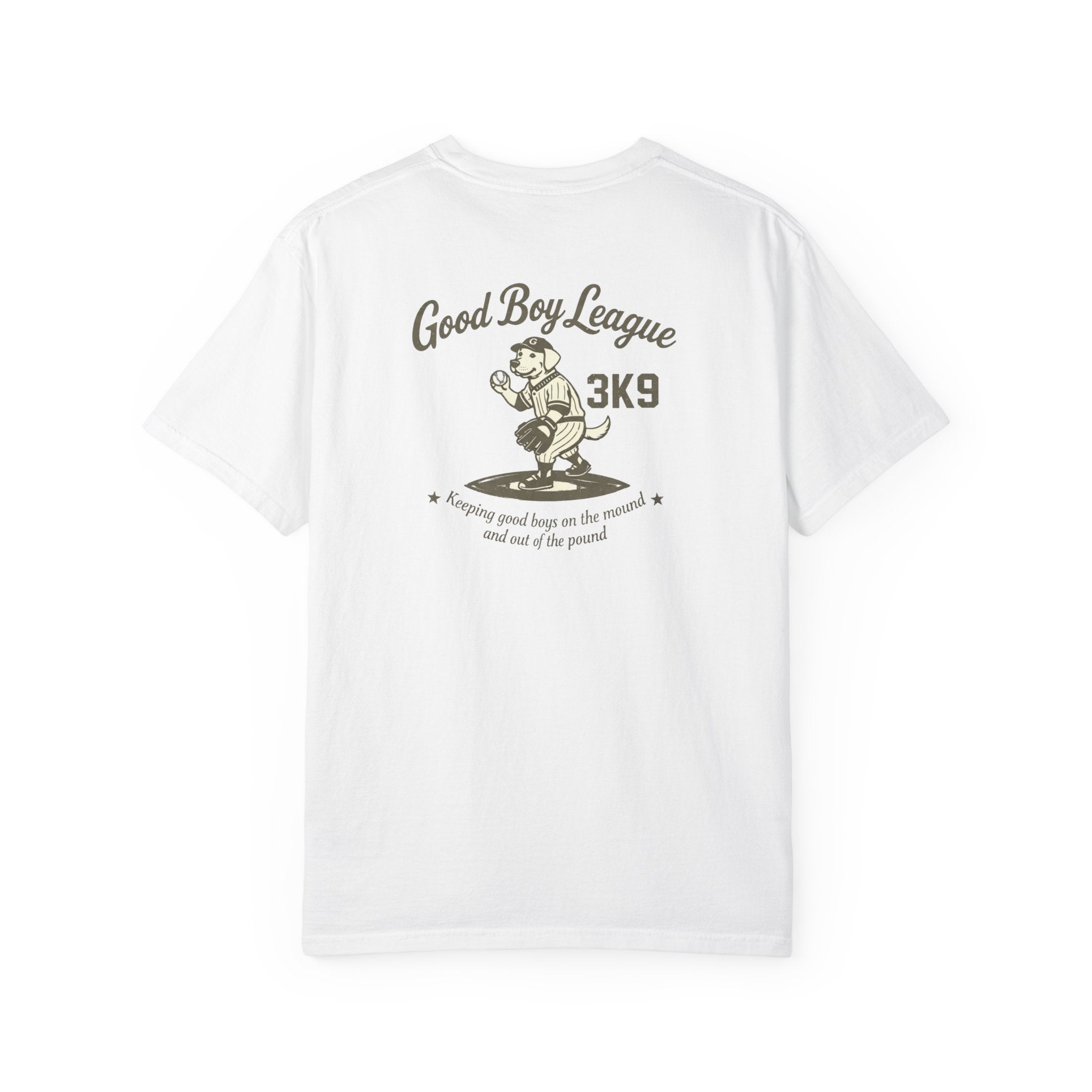 Good Boy League: Keeping ’Em on the Mound Tee